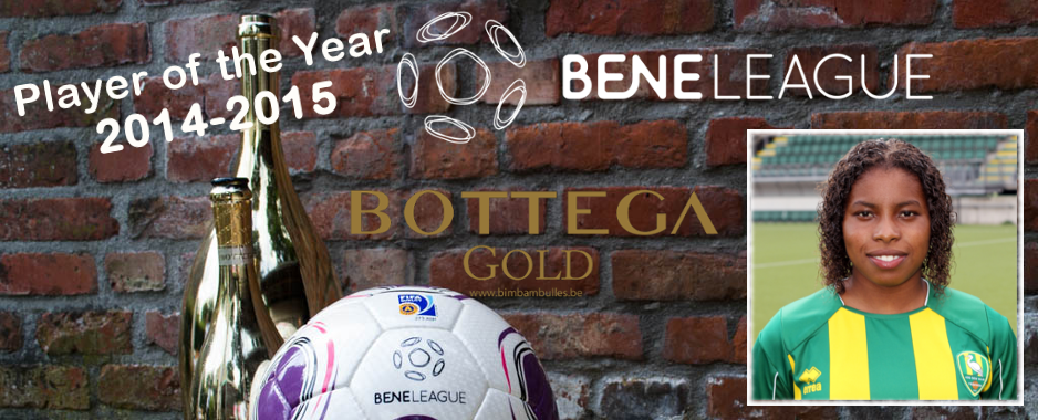 BeNe_League's tweet photo. Lineth Beerensteyn (@ADODHVrouwen) is de @BeNe_League Bottega Player of the Year 2014-2015! http://t.co/N5THcmK2lq http://t.co/t7erPiv0Wx