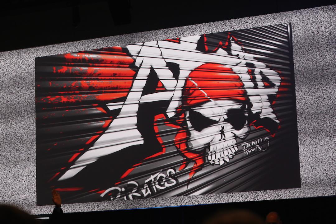etherington's tweet image. Settled in at the ATAP presentation from #GoogleIO2015. ATAP’s style is pirate graffiti