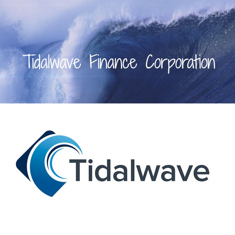 IsItVivid's tweet photo. Client #sneakpeak: #logodesign before/after for Tidalwave Finance - new website launch Monday! #webdesign #branding http://t.co/BCSjtrBWJ4
