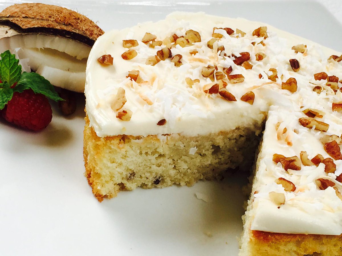 HCBakery's tweet image. In the spirit of our #Nut theme this week, enjoy a look at one of our new #InnovationKitchen #delights. @BakingSnack