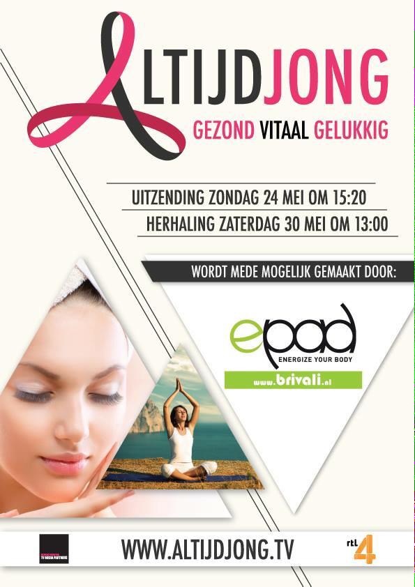 Kijk zaterdag 30 mei 13.00 naar Altijd Jong op RTL4. brivali.nl
