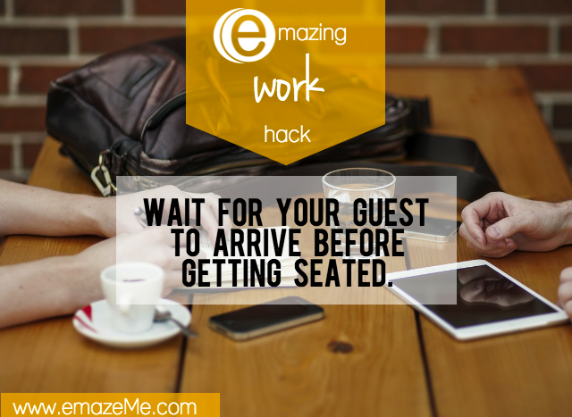 Hosting an important #business lunch or dinner? Here's an #emazing #hack with #etiquette to remember!