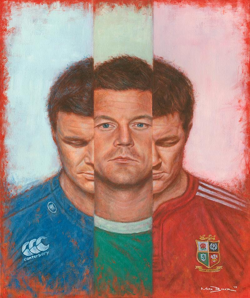 markbakerart's tweet image. Retweet for a chance to win a print of my latest painting of the great Brian O'Driscoll.
Winner announced tomorrow. 👍
