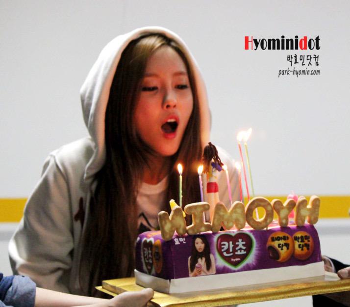 Happy Birthday Park Hyomin ~~!! 