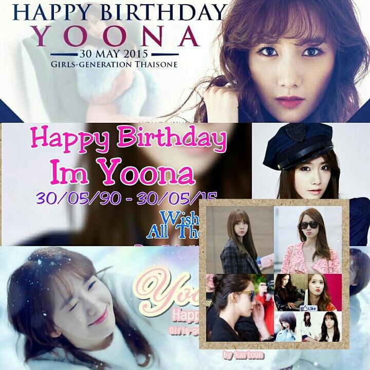 Happy Birthday Our Im Yoona. WYATB, Always stay Together with your sister to 7 in GG  