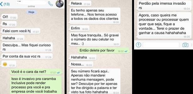Após assediar cliente por WhatsApp, funcionário da Net é demitido uol.com/bdfngL