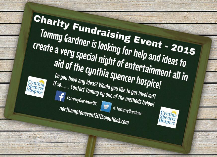 Ok guys, I need your help &amp; ideas all to raise money for the <a href="/CynthiaSHospice/">Cynthia Spencer</a> ! Please RT