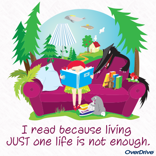 OverDriveInc's tweet photo. Why we read... #BEA15  #TLchat http://t.co/TMEDPgwh1Q