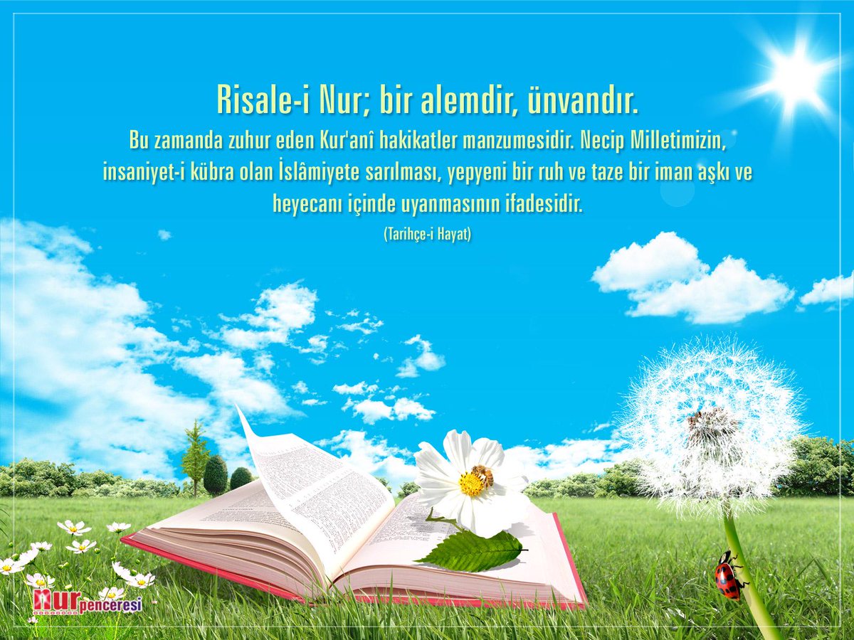 Risale-i Nur bir alemdir...