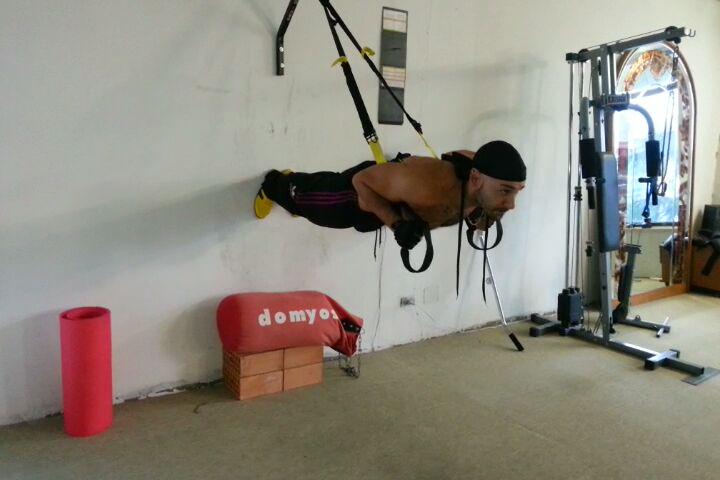 #TRX #trxtraining #workout #plank enjoy your workout 💪💪💪