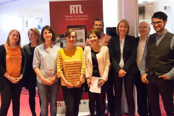 PoleRadioRTL's tweet photo. On félicite Camille &amp; Clémence, lauréates de la première édition du #RTLChallenge
http://t.co/8Y4PyiUw88 http://t.co/5w01co9hUC