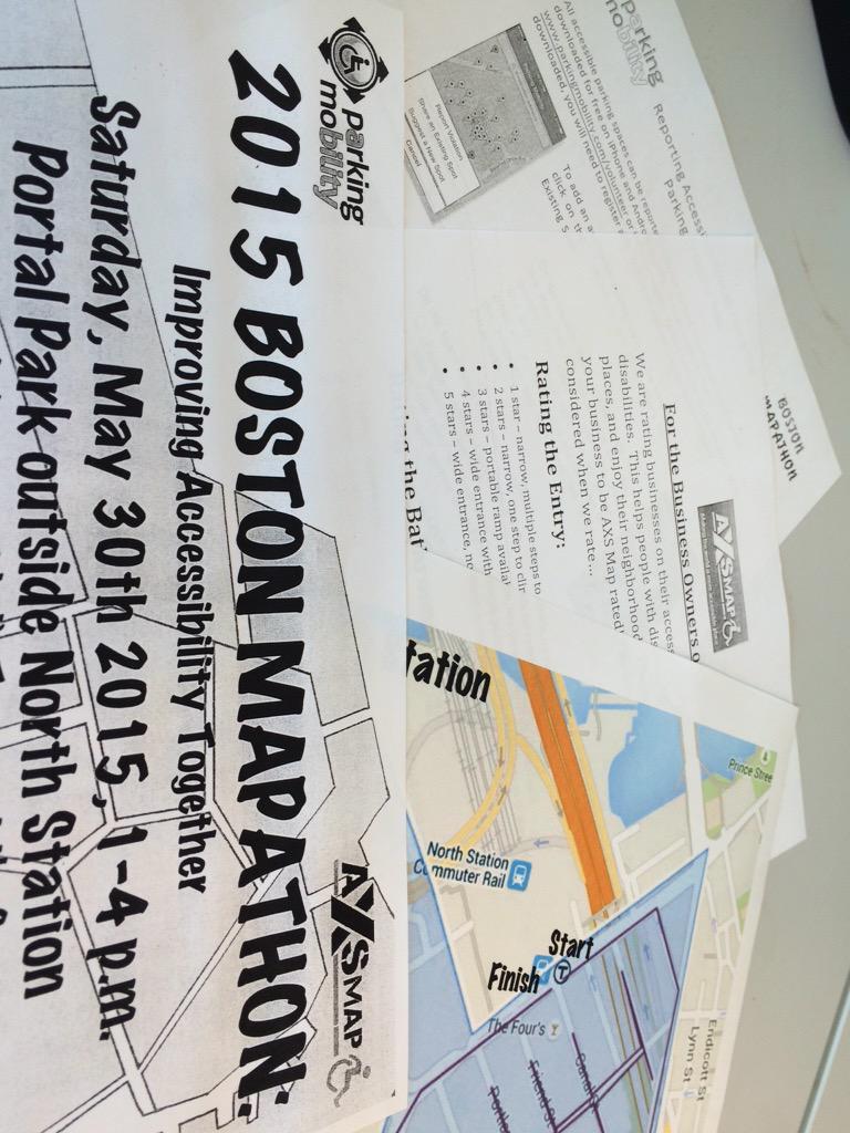 Maps and handouts ready! Come see what it all means at north station 1pm tomorrow