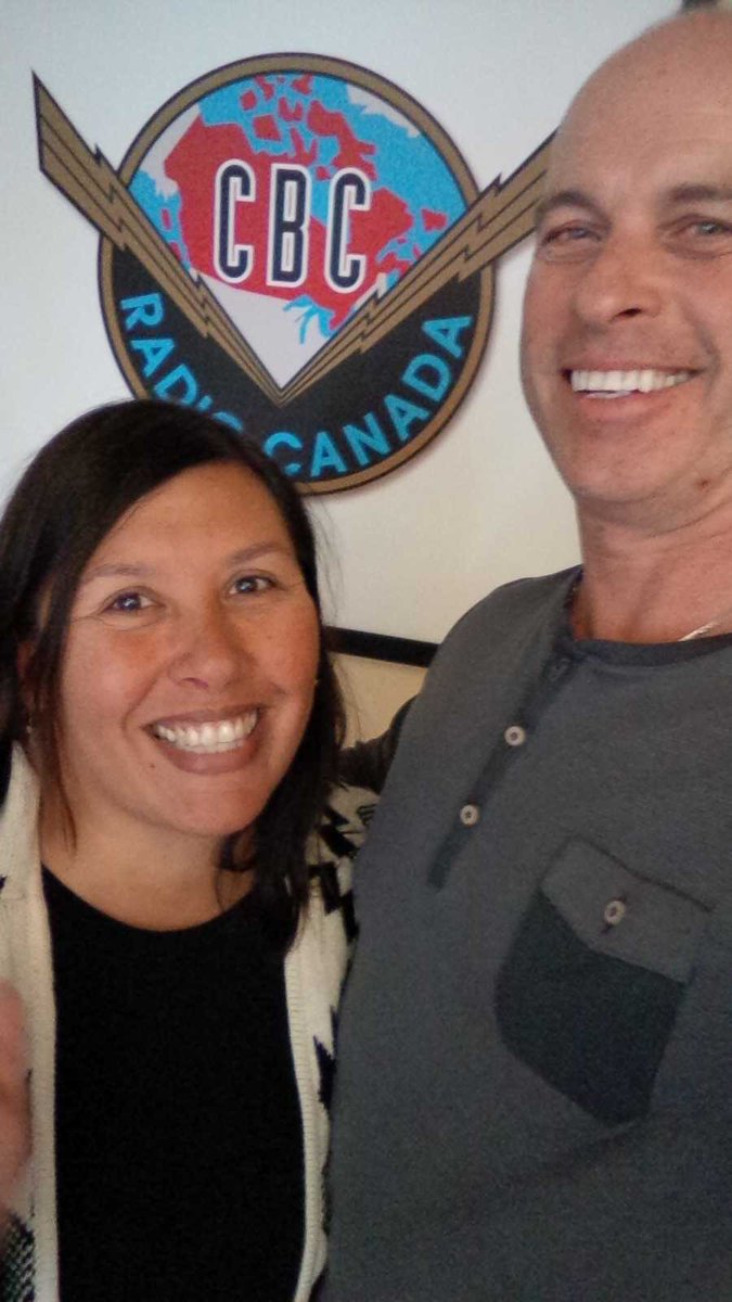 GordEllis's tweet photo. Saying goodbye to @WazzupJolene today at CBC Thunder Bay. We are all going to miss her. #cbccuts #tbay http://t.co/qu5SvErXwK