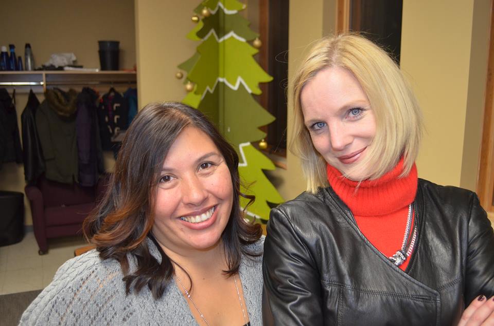 MaryJeanCBC's tweet photo. A tough morning as @WazzupJolene does her last column. I will so miss this talented woman. #cbccuts http://t.co/hbvRvWNxed