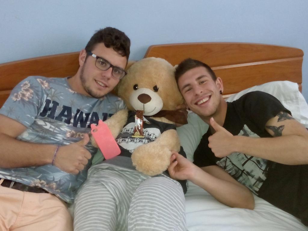 Javier y yo con <a href="/saramir16/">S.</a> 💜💜