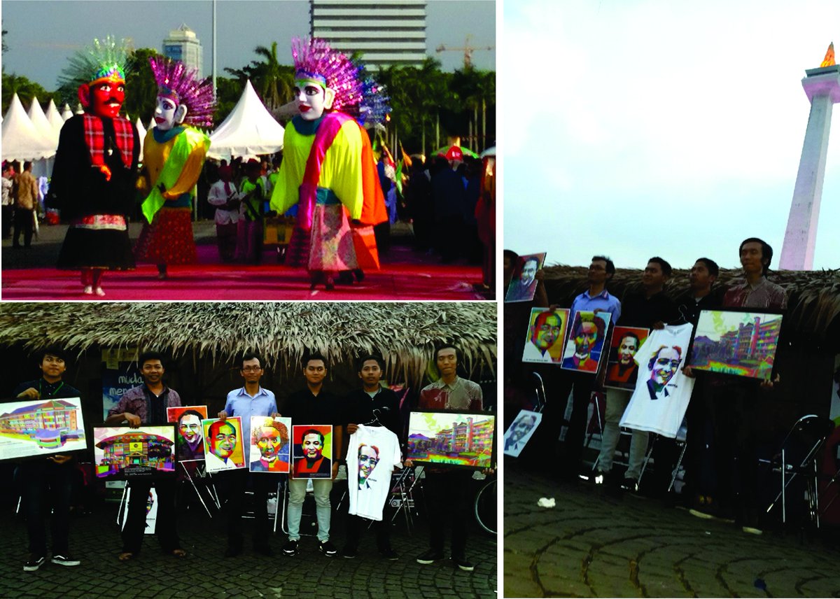 WPAP_UMM's tweet photo. komunitas WPAP UMM di monas :) #wpap #wpap_umm http://t.co/wZWjmk1wGj