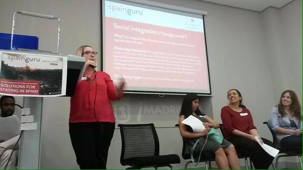 laguirihabla's tweet photo. What a great @SpainGuruES event w/ @shaheensamavati @exanimotina @AinhoaManero #residencia #visas #Spain #SpainWork http://t.co/7BtaFpPJmH