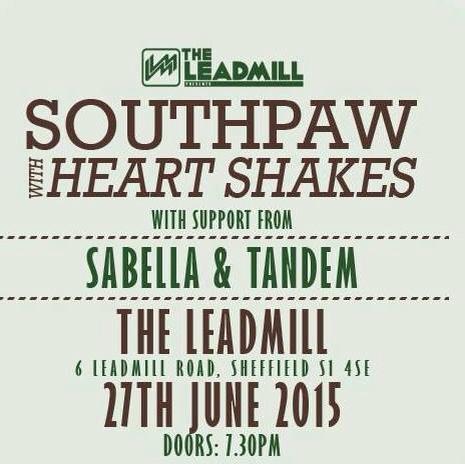 Saturday 27th June £5 LEADMILL 

theleadmillmobile.seetickets.com/event/southpaw…

HS x