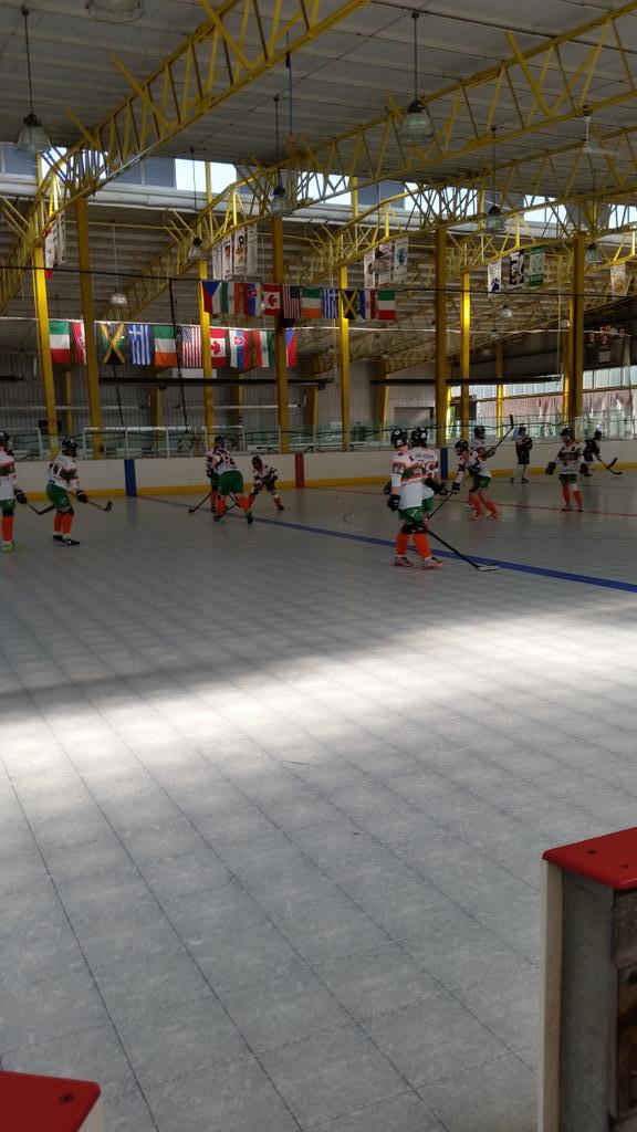 iBH_Ireland's tweet photo. Womens Ireland vs Slovakia underway in 3 mins http://t.co/NsKSdoJZvp