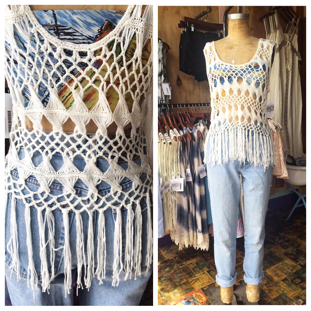 becomeHOOKED's tweet photo. #hooked #Becomehooked #hotday #summer #macrame #croptop #ootd #lotd #outfitoftheday #lookoftheday #boho #bohemien http://t.co/q3095nGttW