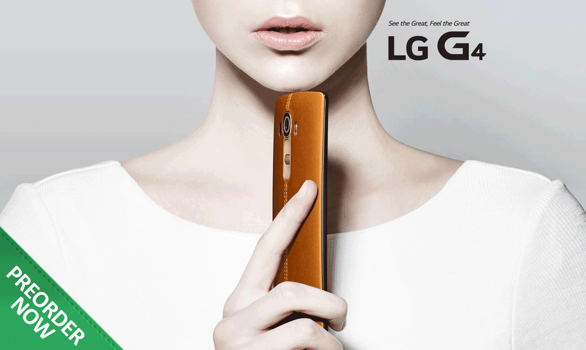 BestMobileCtrct's tweet photo. LG G4 - Pre Order today....

http://t.co/tMNpMMXbc2 http://t.co/7Ih5B2aYUn