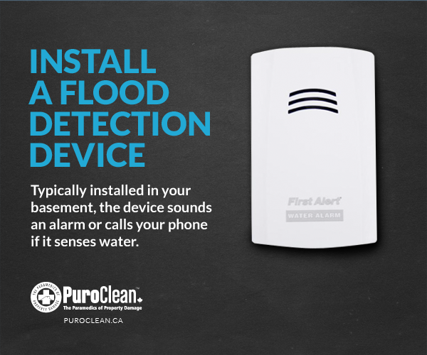 PuroCleanCanada's tweet image. Safety &amp;amp; Prevention: A flood detection device can help you prevent a home flood. #FloodSafety #FloodDetection