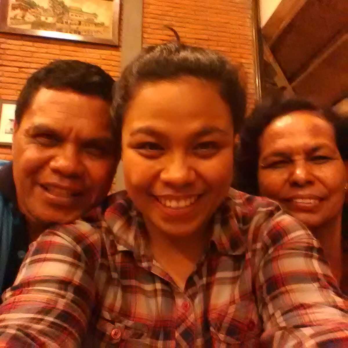 Dad mom..