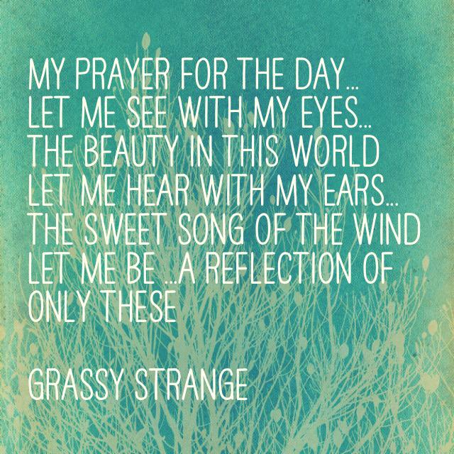 CowgirlProse's tweet photo. My prayer for the day.... #Gratitude #JoyAlert #JoYTrain #JoyTrain #kindness #compassion http://t.co/SYTWhhzkjQ