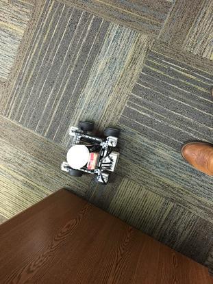 #MMS Robotics Club designed and built a robot that delivers coffee to their Principal. Favorite. Students. Ever!