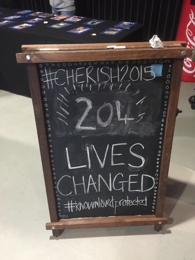 compassionuk's tweet photo. Wow #Cherish2015 your kindness & support has changed 204 children's lives already. #KnownLovedProtected http://t.co/IzSUR5TlwG