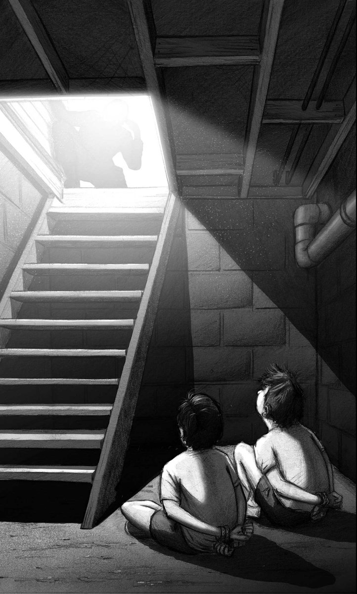 PadHawkins's tweet photo. New artwork for 'Spooks', fourth book in the 'Zach' series by @WendyAMilton #illustration #drawing #photoshop http://t.co/pgESrBxt7R