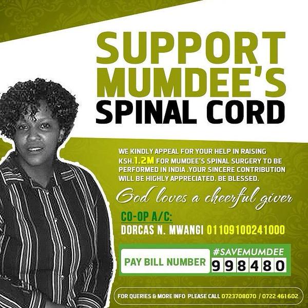 rockolende's tweet photo. #savemumdee @denniskatei @CaroNgina @TerrieWangui @Jccoasis @JccKenya @Princecam_Media help her get back on her feet http://t.co/ZMGoo4jgbN