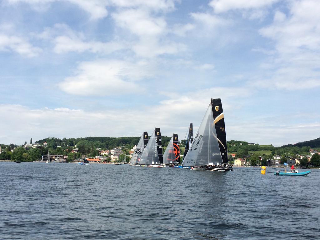 Good start in Race 4/Day 2 of <a href="/GC32Racing/">GC32RACING</a> Tour #AustriaCup.