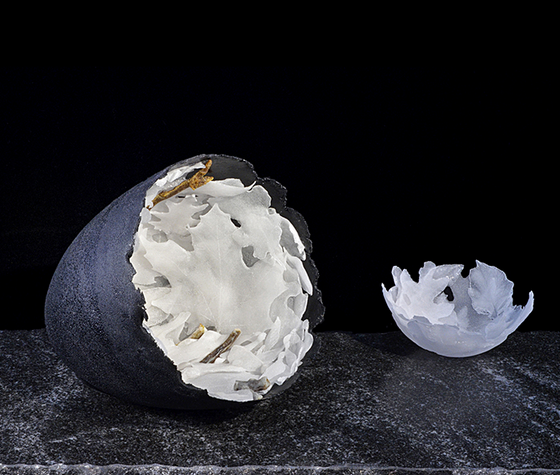 DAFATaos's tweet photo. "Seed Remembers," Pate de Verre #GlassSculpture
17w x 8d x 8″ by #glassartist Linda Ethier http://t.co/FYPch97NDw http://t.co/6BncIP15yX