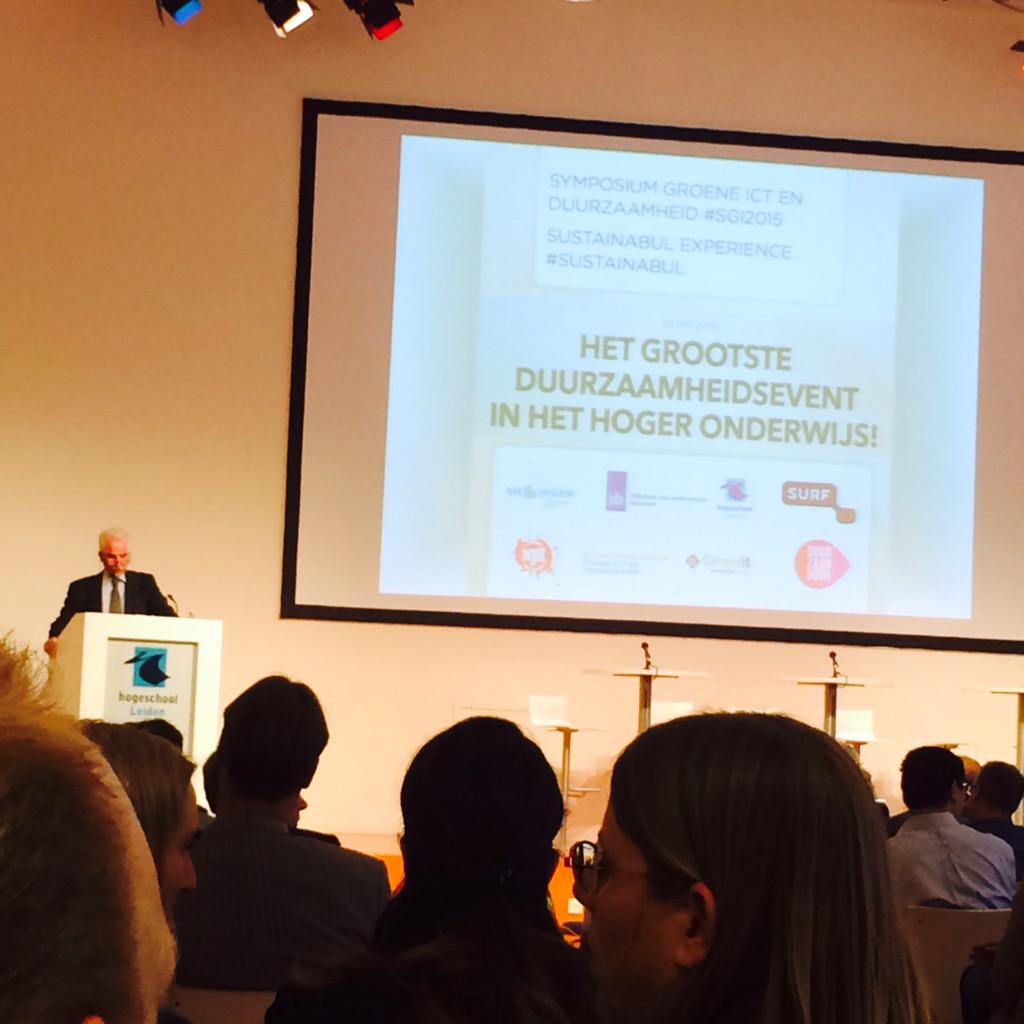 Op #sgi2015 presentatie gegeven over de duurzame en innovatie projecten van <a href="/Omala020/">Omala</a>