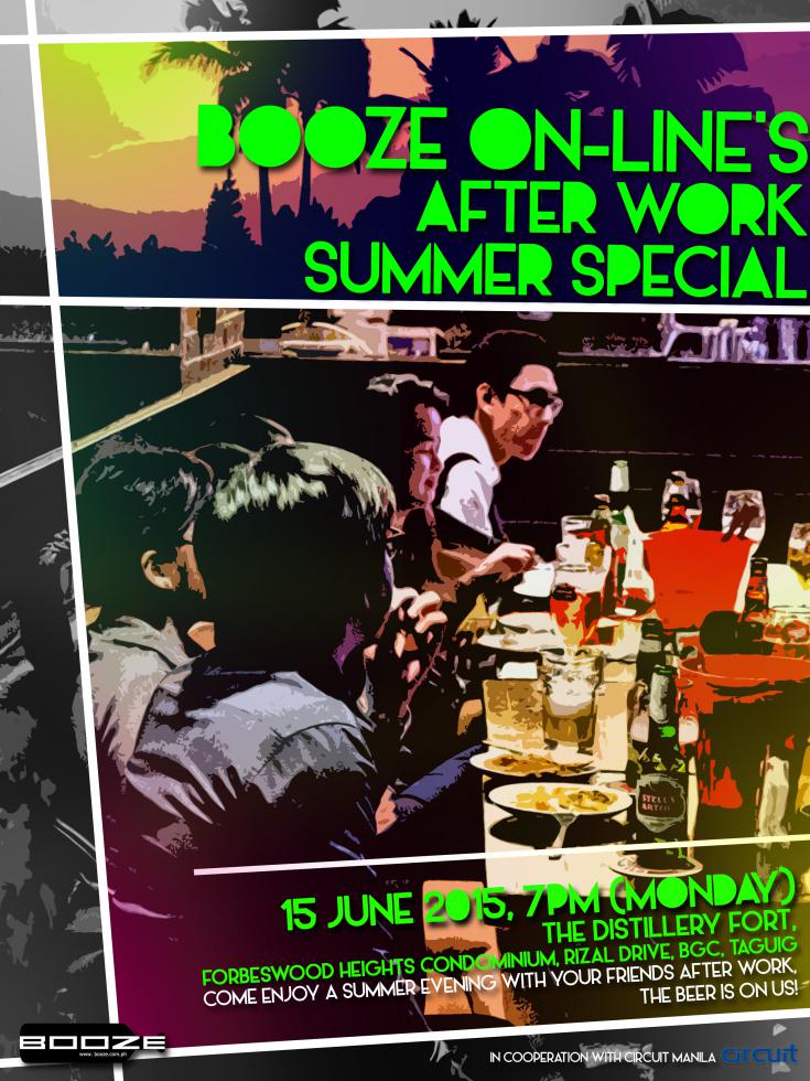 Don't miss Booze Online's After Work Summer Special! You're in for a night of games, music, and free-flowing beer 🍻