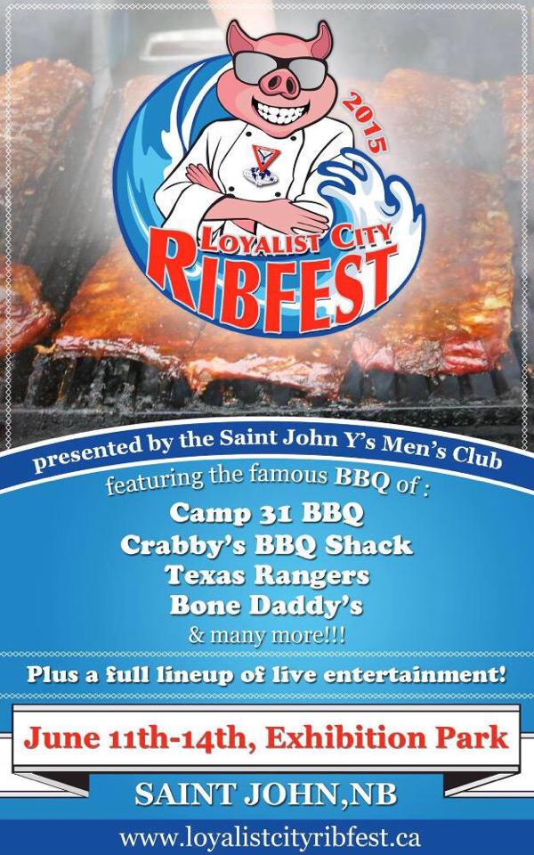 Coming soon to #SaintJohn The inaugural Loyalist City Ribfest June 11-14 <a href="/ExhibitionSJ/">Exhibition Park</a>