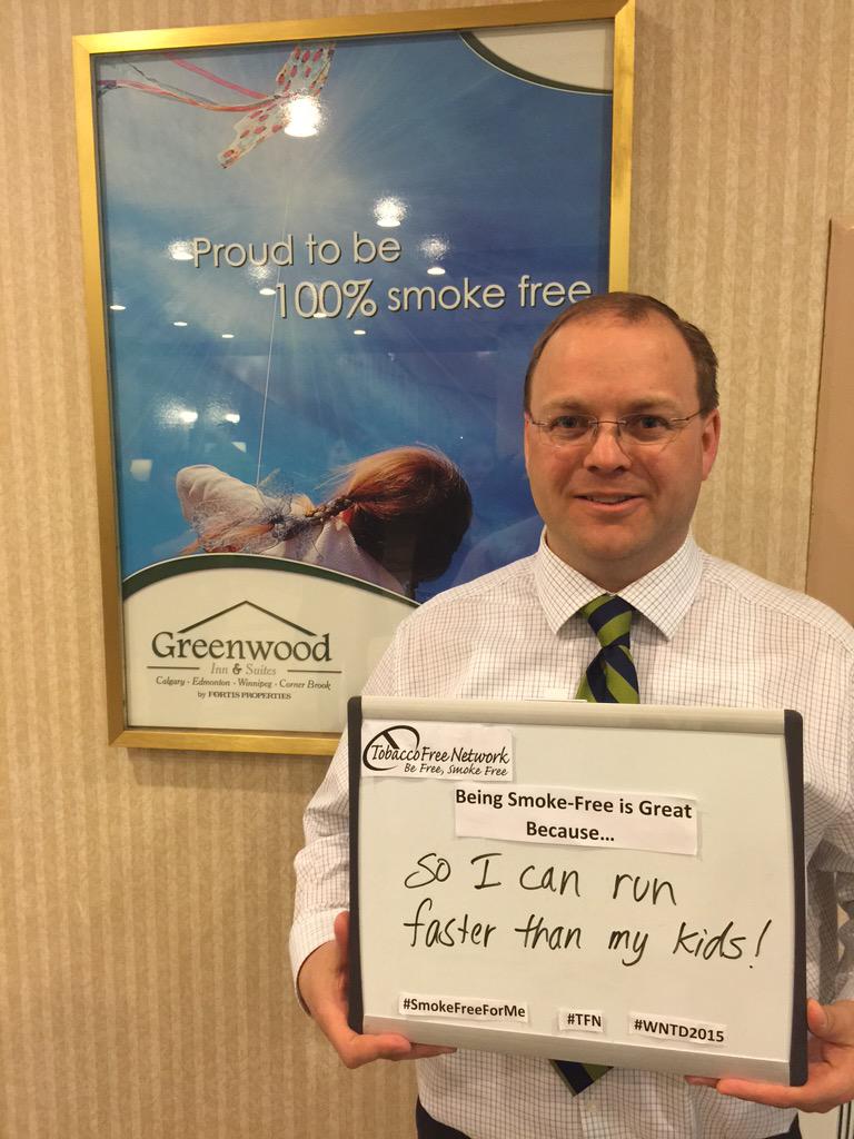 TFN_NL's tweet photo. Great message from Pete Antle @greenwoodinncb! #SmokeFreeForMe #WNTD2015 #TFN http://t.co/a41KRom4zC
