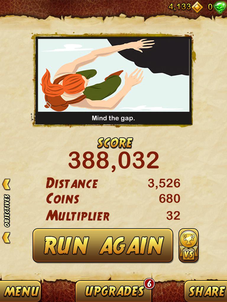 I got 388032 points while escaping from a Giant Demon Monkey. Beat that! bitly.com/TempleRun2iOS#
Lol