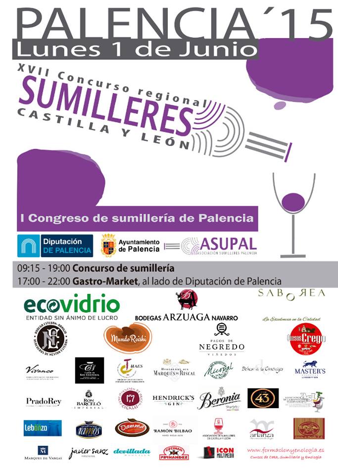 Patrocinadores del #Concurso de Sumilleres de Castilla y León que se celebra el lunes en Palencia <a href="/SumillerPal/">Sumilleres Palencia</a>