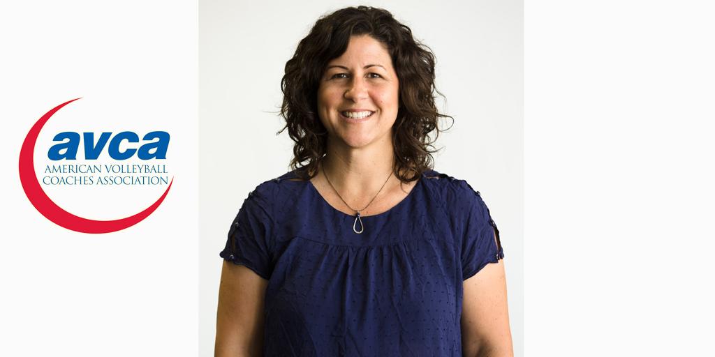 The winner of this year's #AVCA Grant Burger Media award is <a href="/DonsAthletics/">San Francisco Athletics</a> Video Director <a href="/KatieMorgan9/">Katie Morgan</a>!