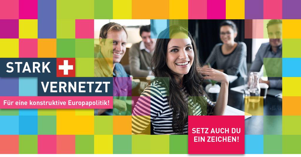 Liegt Dir ein gutes Verhältnis zu #Europa am Herzen? Sag JA zu einer konstruktiven Politik: europapolitik.ch