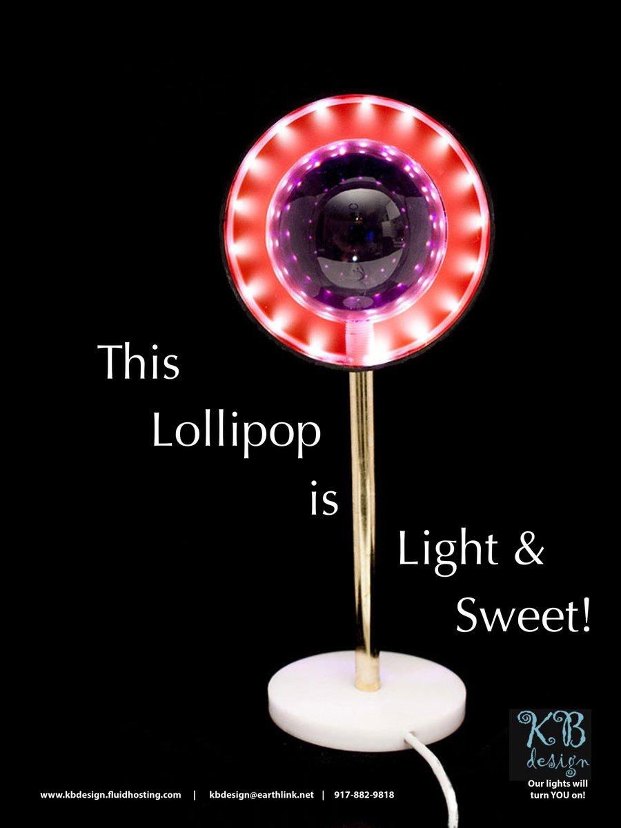 KBLighting's tweet photo. We've got new #Lollipop #LED promo...check it out! Our lights will turn YOU on... http://t.co/CL4Sx6lxAL