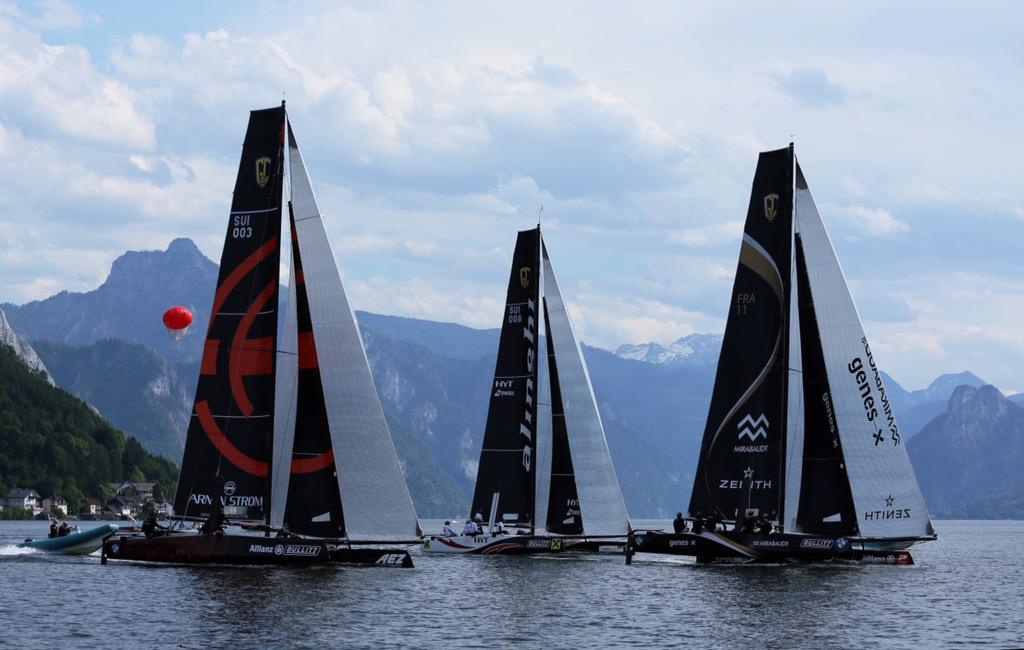 .<a href="/GC32Racing/">GC32RACING</a> Tour #AustriaCup: Last race of day 2 just started!