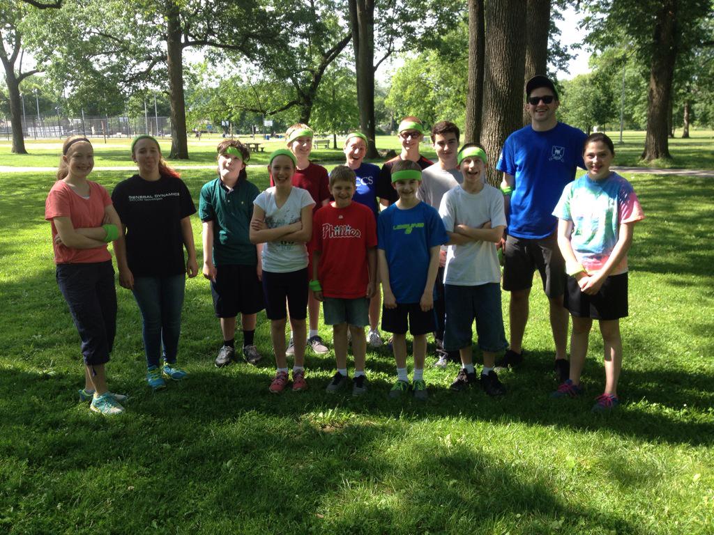 TMiller21CCCS's tweet photo. Let the games begin! @21CyberSchool #cyberstrong #FieldDay http://t.co/8uWmrYRugW
