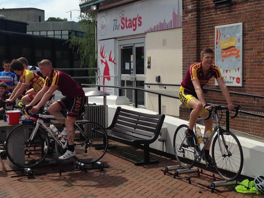 FiHares's tweet photo. @surcClub cycling to Kathmandu! #8848 #oxfam 3 hours in... 45 to go! http://t.co/GX97iXE1Mh