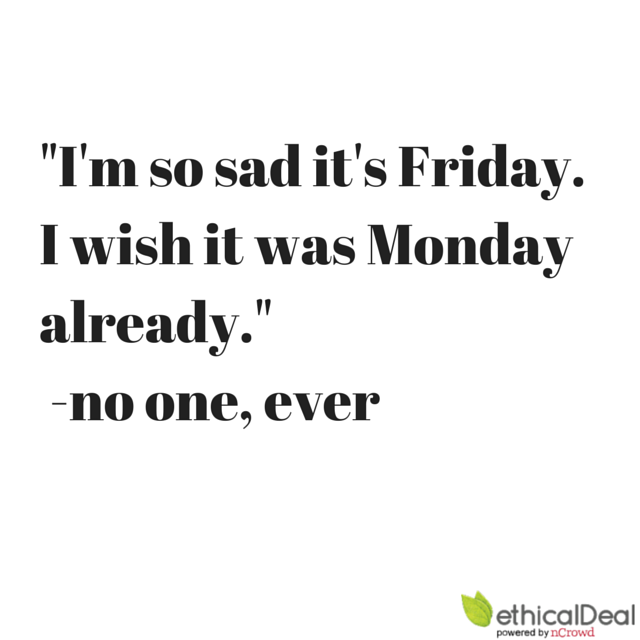 #HappyFriday, friends.