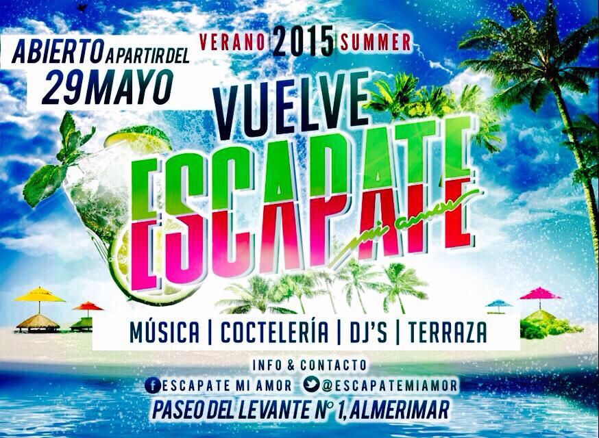 EscapateMiAmor's tweet photo. Pocas palabras... Esta noche vuelve 

        🍍🍉🍸ESCAPATEMIAMOR!!! http://t.co/luGWwqhO4c