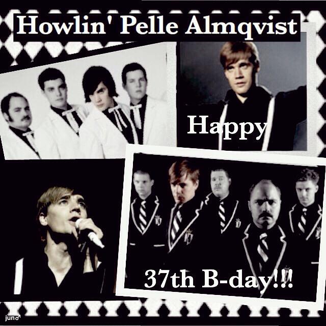 Howlin\ Pelle Almqvist 

( V of The Hives )

Happy 37th Birthday to you!

29 May 1978 