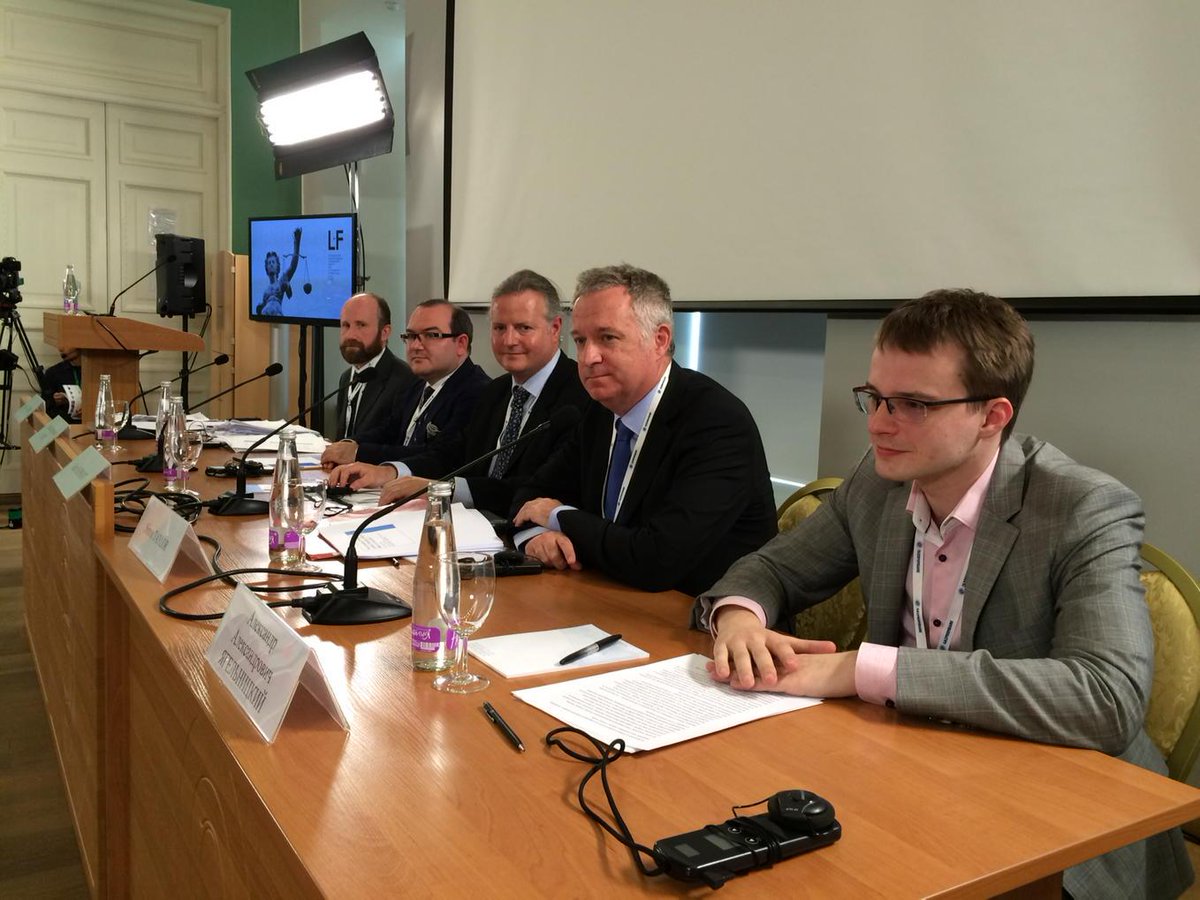 Moderating today's product liability session at St Petersburg legal forum #SPILF